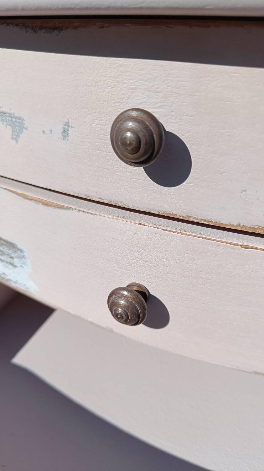 Petite commode/ chevet vintage patinée