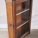 Old teak wall showcase