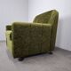 Mid-Century Czechoslovak Green Plush Armchair, 1970s