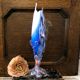 Vase Murano Magnifique vase solifleur en forme de poisson bondissant