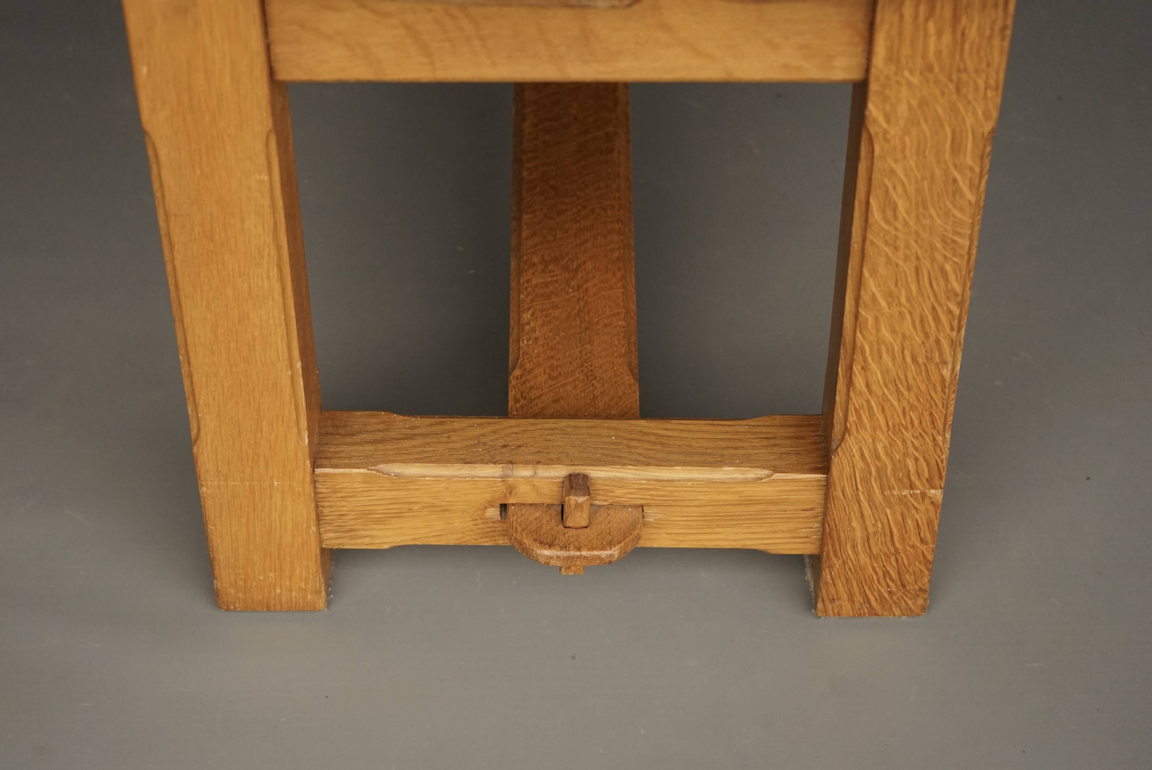 Vintage Rustic Wooden Oak Bench