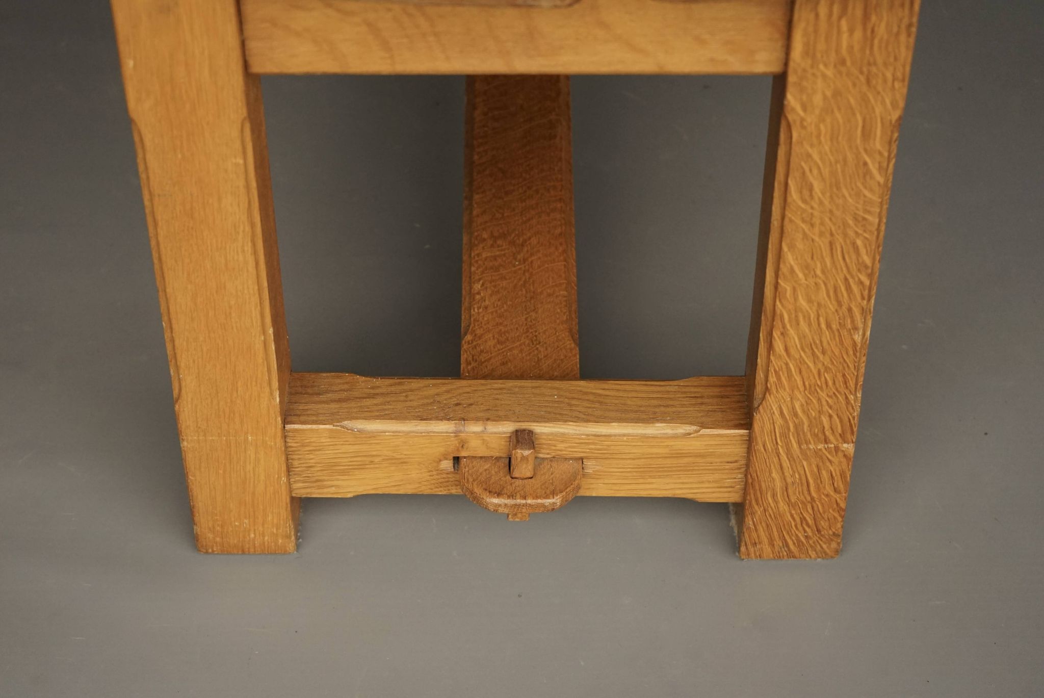 Vintage Rustic Wooden Oak Bench