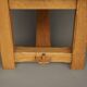 Vintage Rustic Wooden Oak Bench