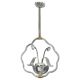 Art Deco transparent Barovier e Toso light with flowers, 1940s