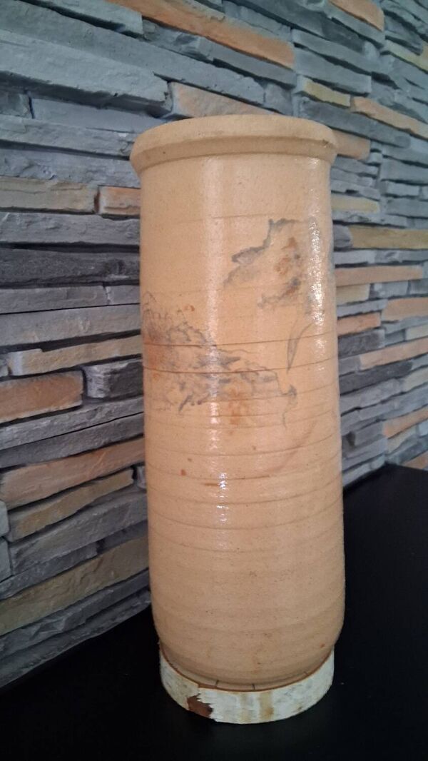 Vase rouleau en grès