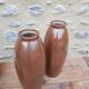 Paire de vases en grès