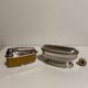 Silver metal Ronson table lighter
