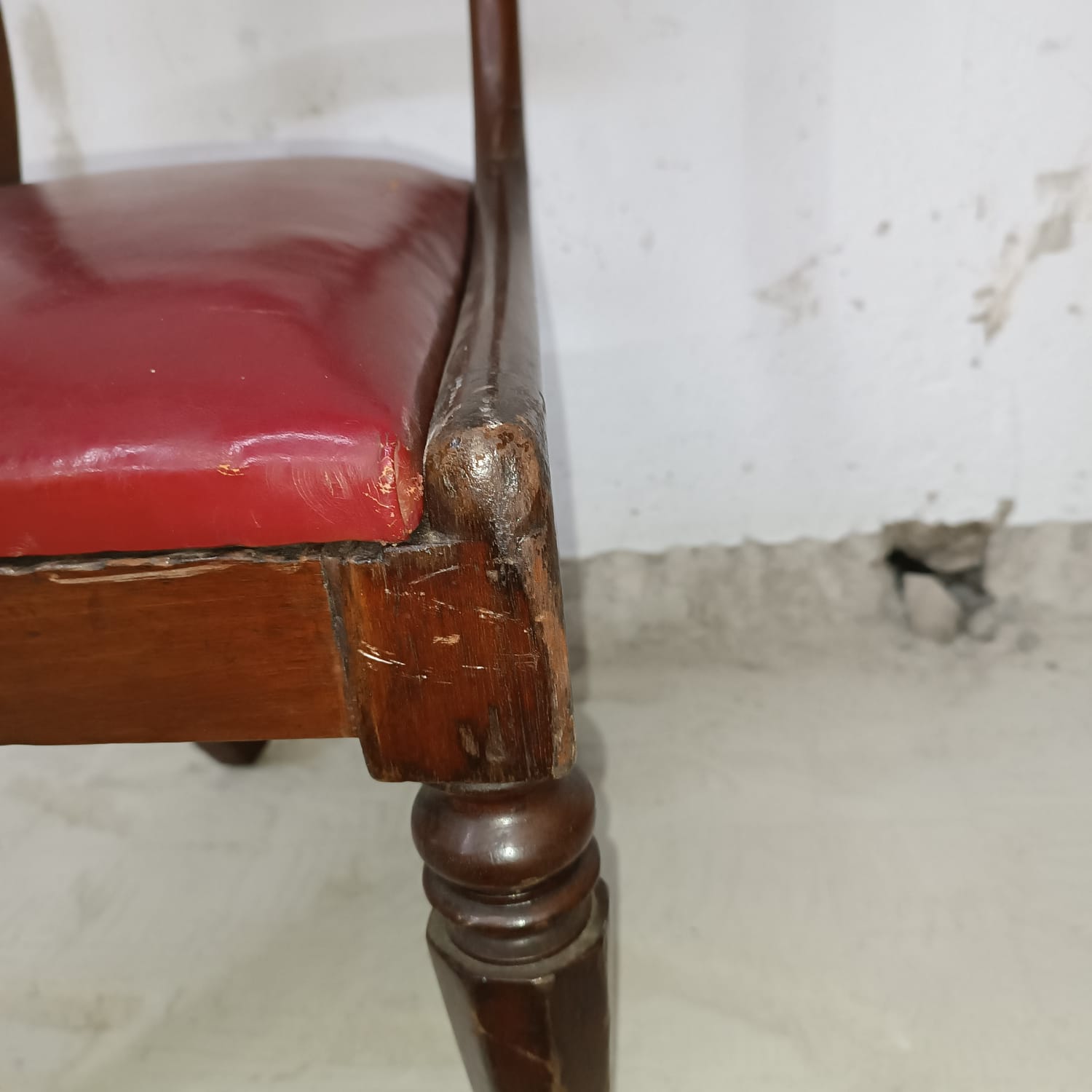 Set of 6 victorian antique dining chairs