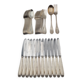 Ravinet d'Enfer silver plated cutlery set 38 pieces