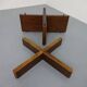 Italian Rosewood and Glass Coffee Table, 1960s