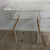 Vintage plexiglass desk, 1970