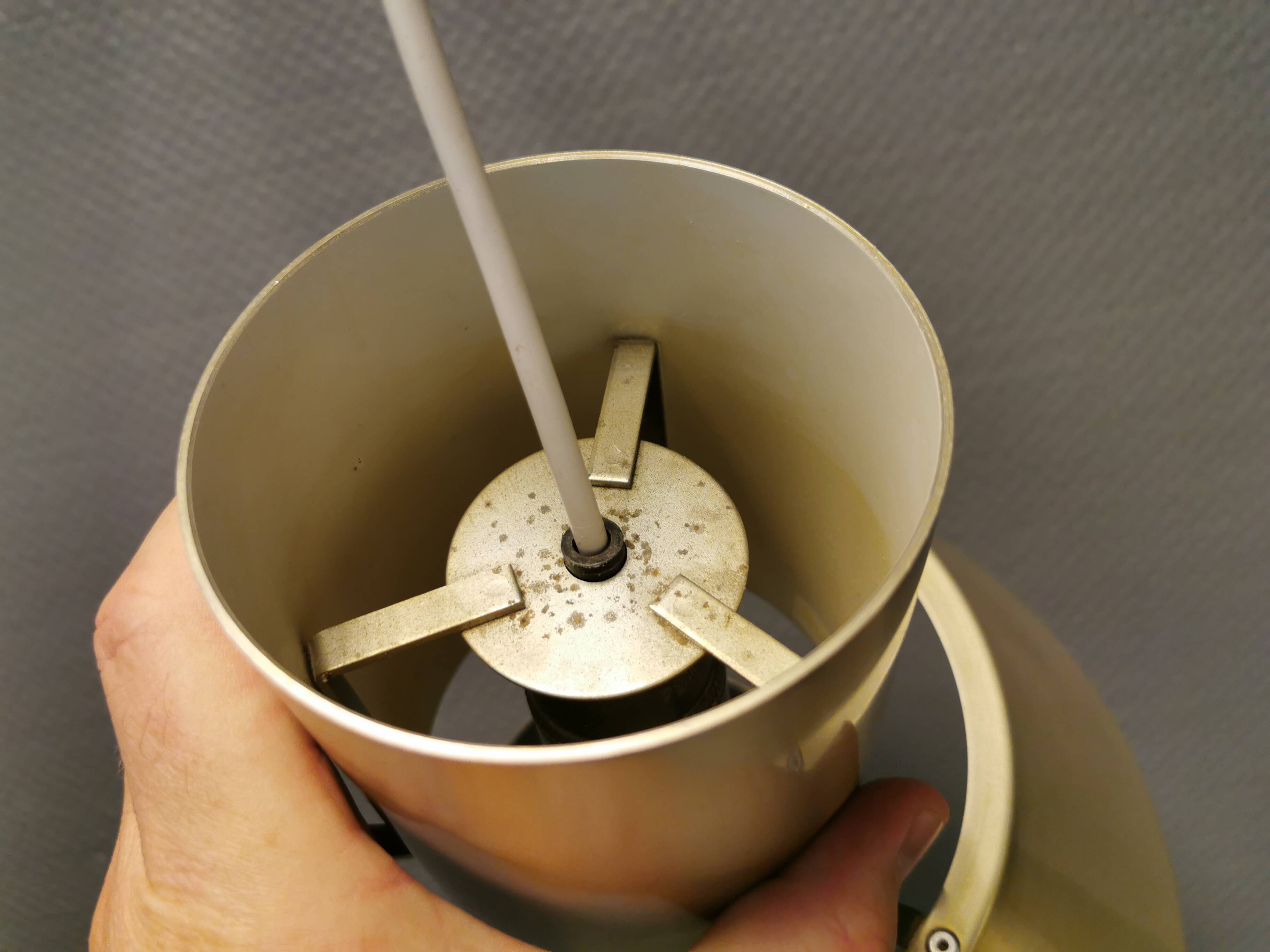 Hanging lamps, model life, designed by jo hammerborg for Danish fog & mørup in 1977