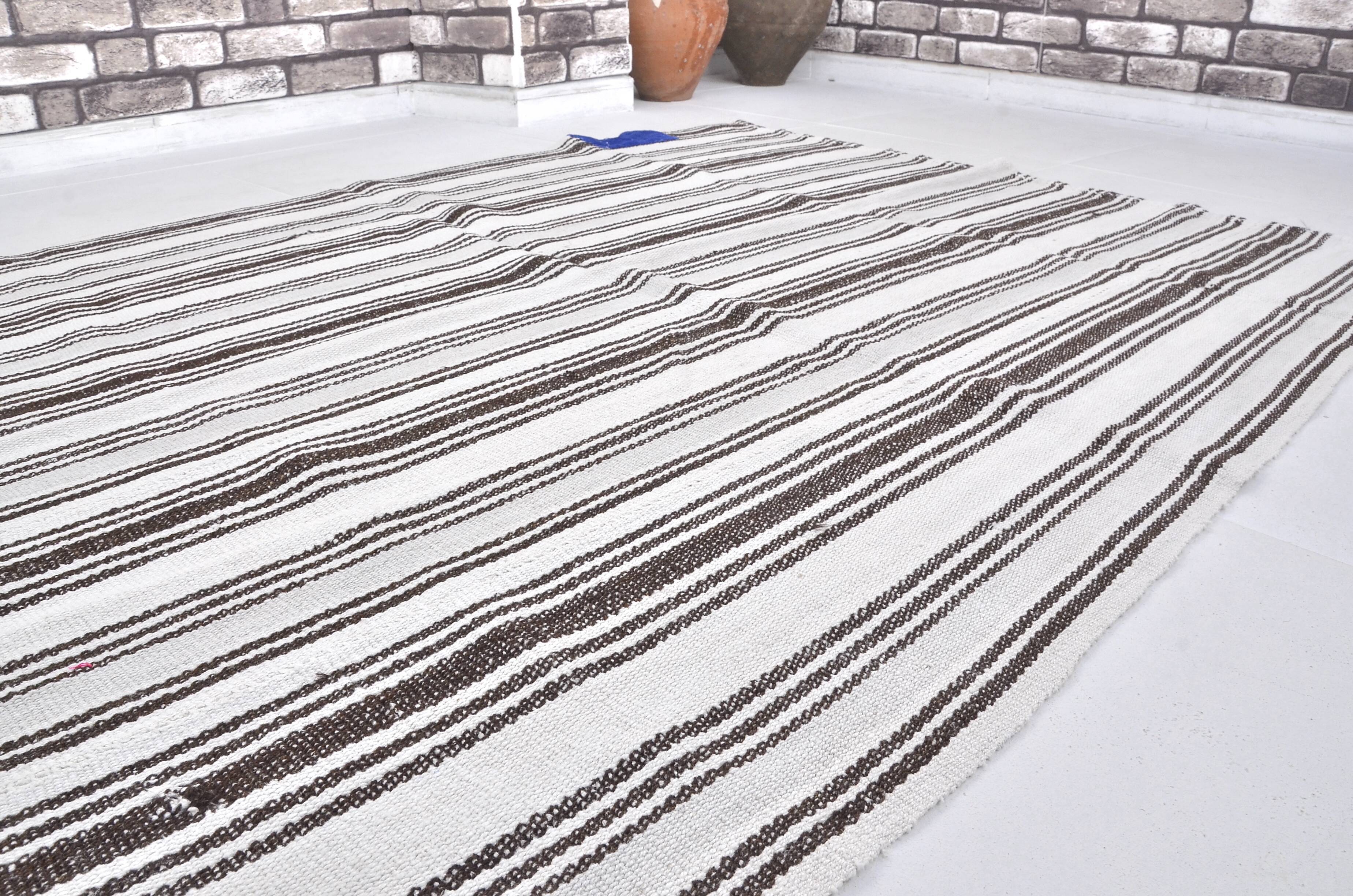 Vintage Handwoven Hemp Kilim Sku 3657