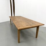 Monumental XXL Pine Farmhouse Table (3.20m) – 1970s