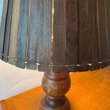Large teak lamp from the 60s