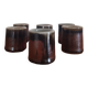 Set of 6 ceramic glasses