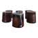Set of 6 ceramic glasses