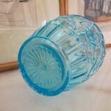 Romantic turquoise and pink flask