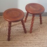 Wooden stools