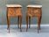 Pair of Louis XV style bedside tables in rosewood.