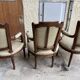 Louis XVI period cabriolet armchair