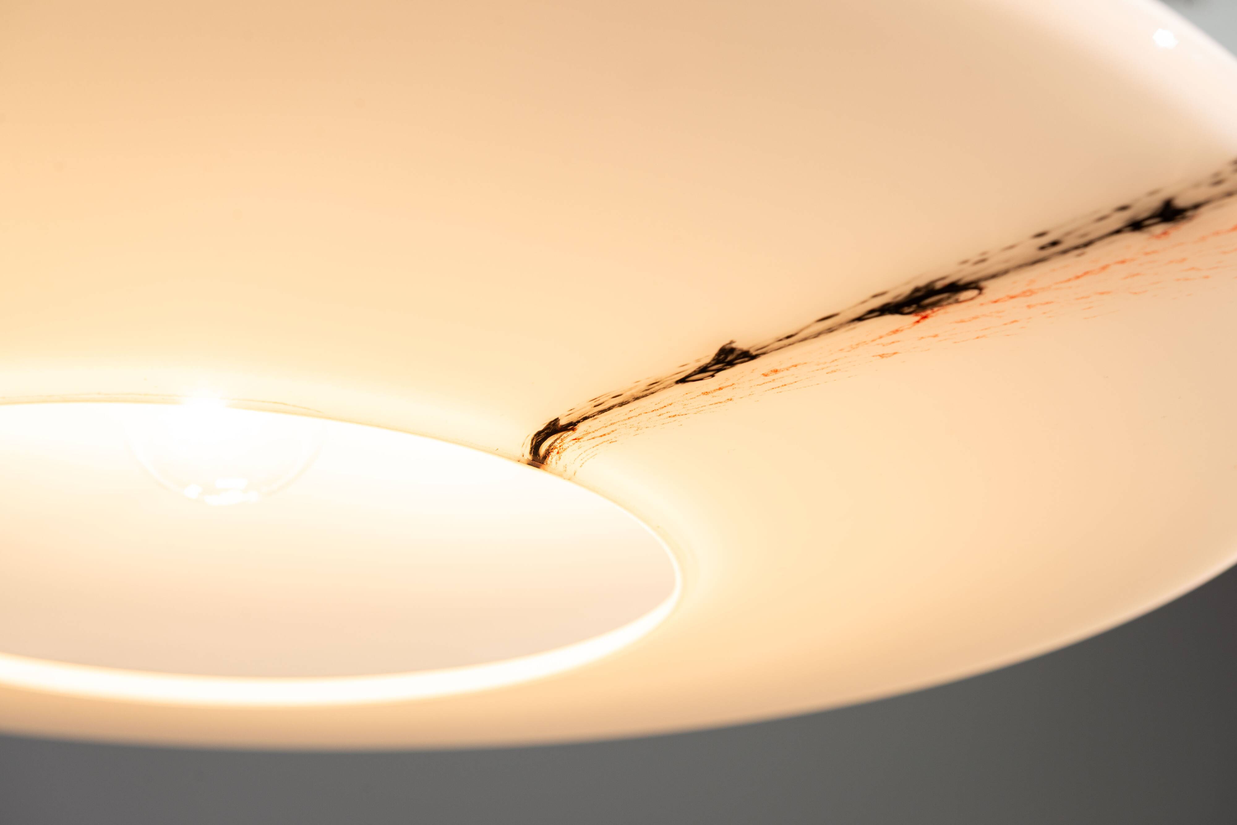 Peill & Putzler ‘‘Cirrus’’ glass ufo pendant