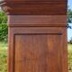 Large Louis Philippe wardrobe in solid walnut