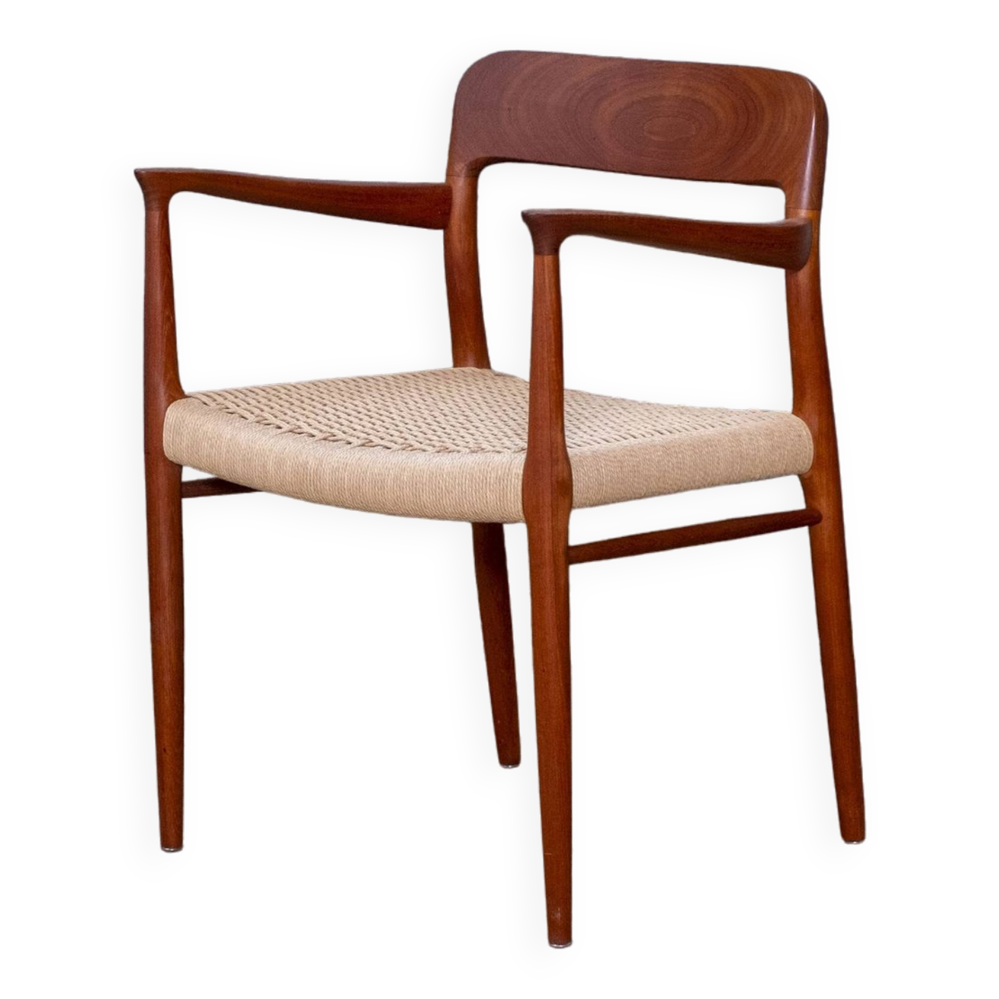 1x Niels Otto Møller chair Model 56 in Teak, 1960s Denmark
