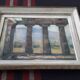 Tableau ancien représentant un paysage