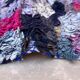 Moroccan carpet Boucherouite colored - 83 x 148 cm