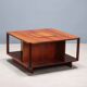 Square coffee table Arflex, vintage design by Marco Zanuso, 1960s.