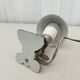 Lampe pince champignon tôle peinte
