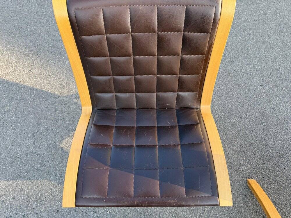 AX chairs attributed to Peter Hvidt & Orla Mölgaard, attributed to Fritz Hasen, 1978, set of 2