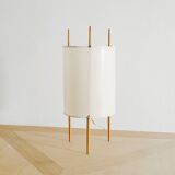 Vintage Mid Century "No 9" Desk Table Lamp by Isamu Noguchi, 1940s