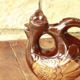 Ceramic rooster pitcher