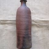 Rustic raw gres bottle