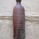 Rustic raw gres bottle