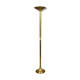 Very beautiful Louis XVI style foot lamp in bronze and gilded brass