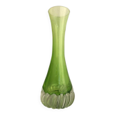 Vase en verre soufflé