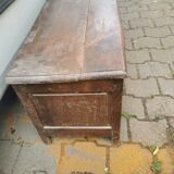 Breton wooden chest diamond