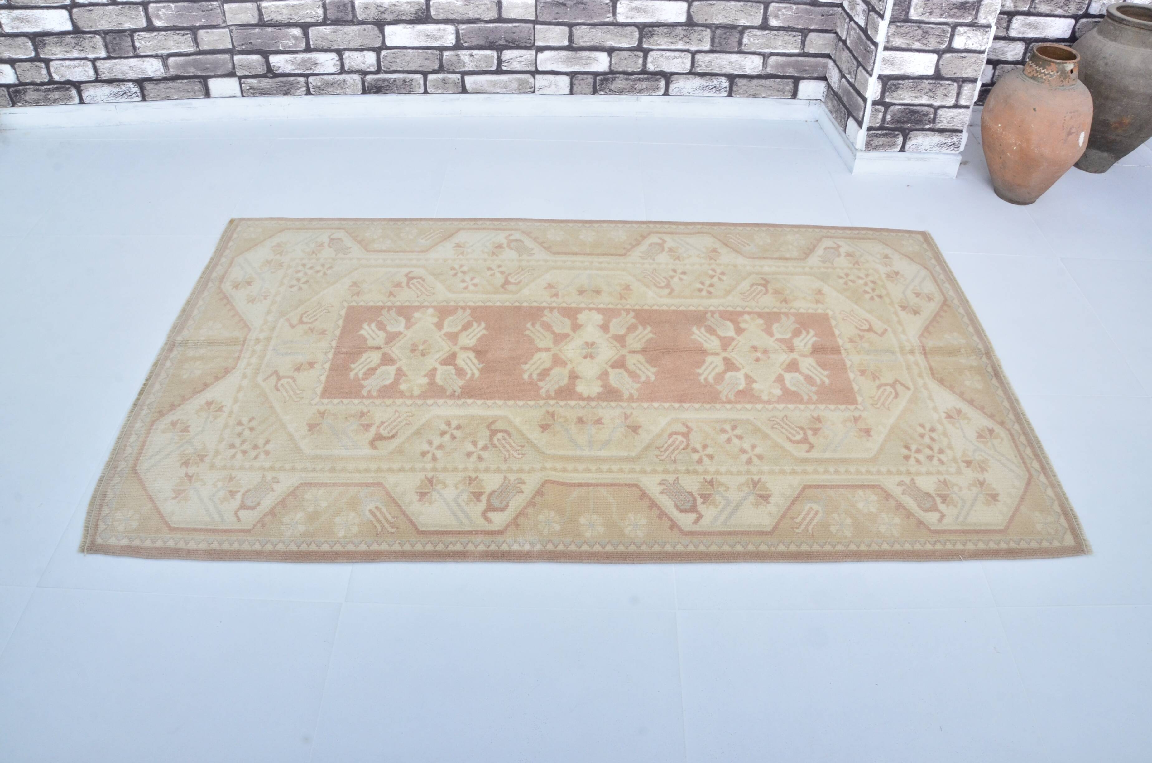 Turkish Oushak handmade rug sku 3561
