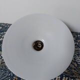 Original white opaline pendant light