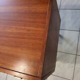 Vintage modernist dresser, metal feet
