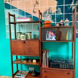 Mid Century vintage bookcase
