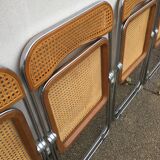 6 plia chairs by Giancarlo Piretti, Castelli circa 1967