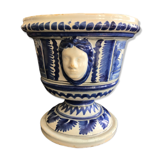 Nevers orange vase