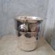 Antique silver metal champagne bucket