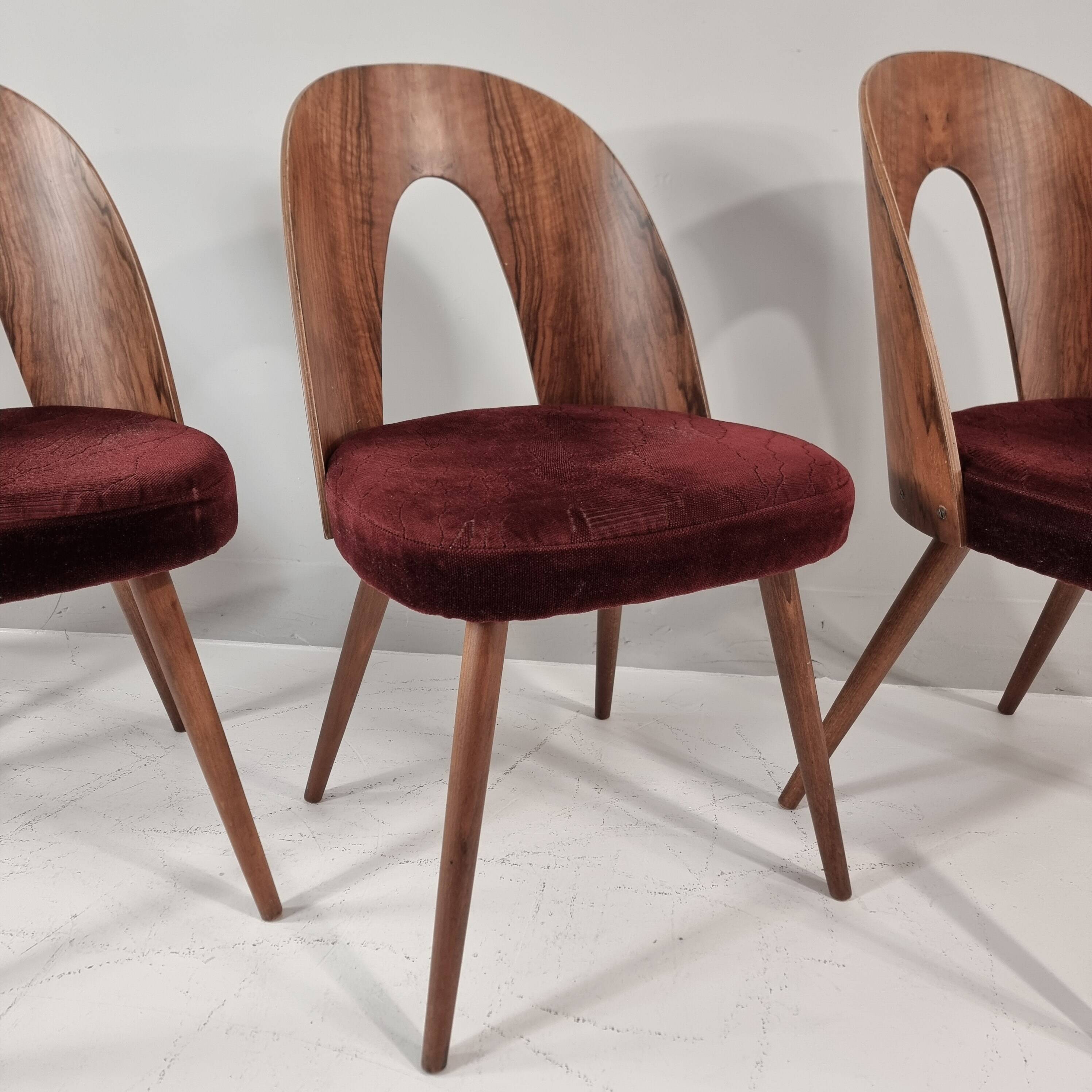 Vintage chairs by Antonin Suman, 1960s, set of 4