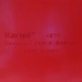 Set of 4 chairs by Carlo Bartoli, model 4875, Kartell edition, 70s