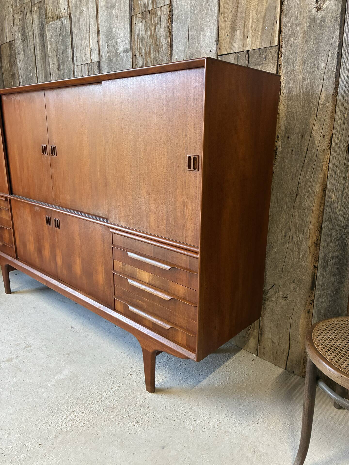 Enfilade, buffet en teck